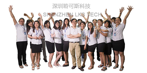 the sales team of Shenzhen LKS Tech